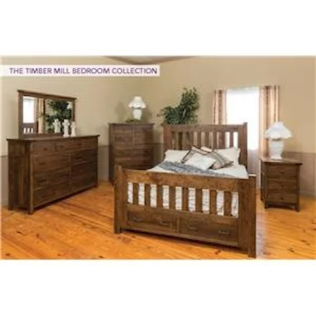 4pc Queen Bedroom Group 3